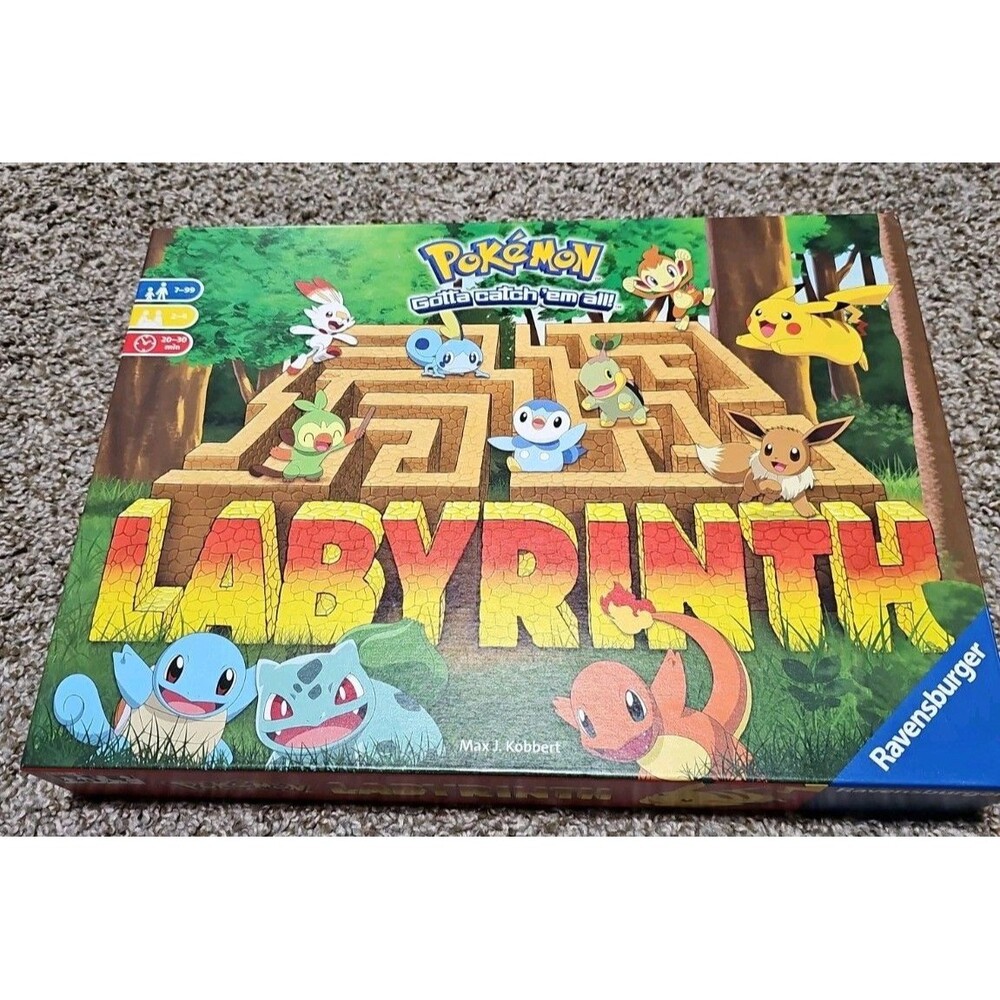 Pokémon Labyrinth Game Board - 26949 Complete
